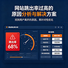 利州建站-网站跳出率过高的原因分析与解决方案