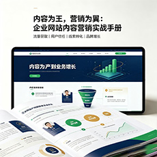 广元建站-内容为王,营销为翼:企业网站内容营销实战手册