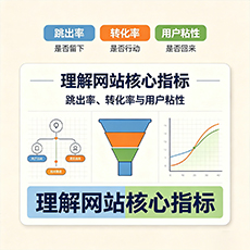 广元建站-理解网站核心指标:跳出率、转化率与用户粘性