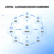旺苍建站-从零开始：企业网站建设完整流程与关键要素解析