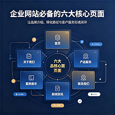 广元建站-企业网站必备的六大核心页面